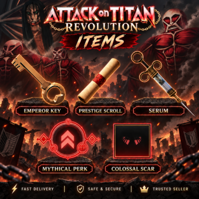Attack On Titan Revolution Items